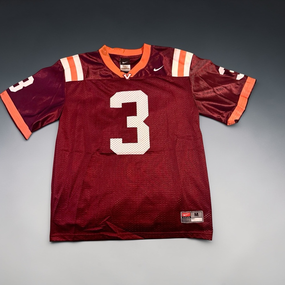 Virginia Tech Nike Maroon and Orange Jersey women’s small or kids XL (12/14)